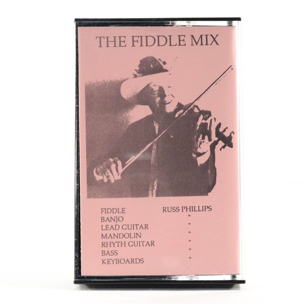 The Fiddle Mix by Russ Phillips (Cassette Tape #2) Country SIGNED Autographed